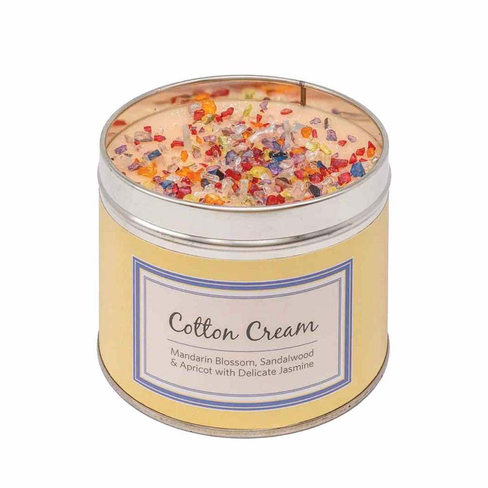 Best Kept Secret Cotton Cream Large 3 Wick Tin Candle £9.89